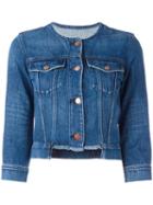J Brand Catesby Denim Jacket, Women's, Size: Small, Blue, Cotton
