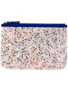 Pierre Hardy - Paint Splatter Print Clutch - Women - Calf Leather - One Size, Calf Leather
