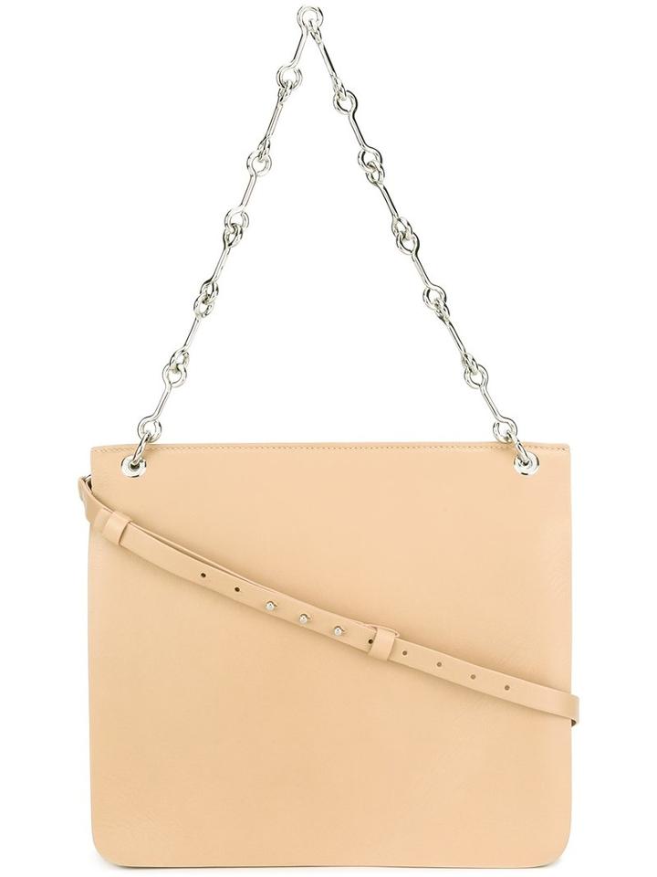Corto Moltedo 'jesse' Shoulder Bag, Women's, Nude/neutrals, Nappa Leather/suede