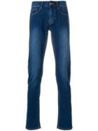 Sun 68 Texa Faded Effect Jeans - Blue