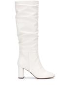 L'autre Chose 75mm Knee-high Boots - White