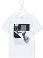 Dkny Kids - Printed T-shirt - Kids - Cotton/spandex/elastane - 8 Yrs, White