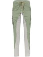 Greg Lauren Army Cargo Trousers - Green