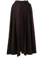 A.n.g.e.l.o. Vintage Cult Hooded Cape - Brown