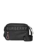 Burberry Logo Detail Crossbody Bag - Black