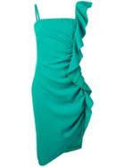 Pinko Ruffle Dress - Green