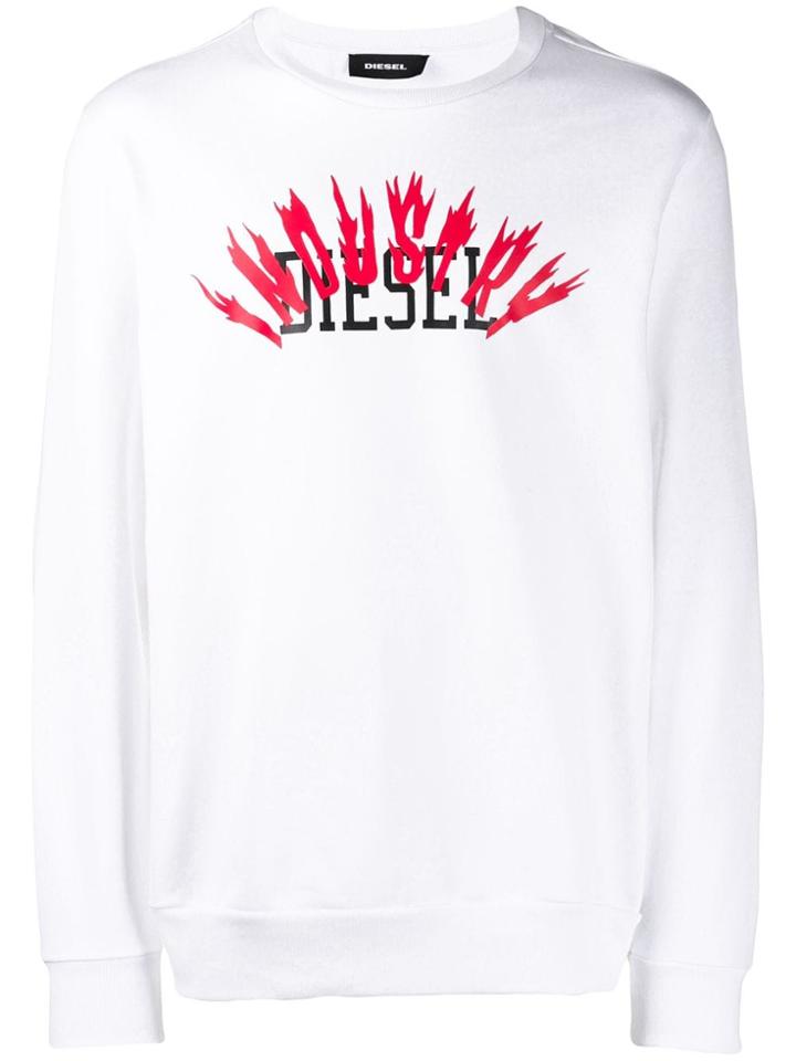Diesel Industry Sweatshirt - White