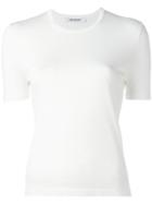 Neil Barrett Fitted Top, Women's, Size: Medium, White, Viscose/nylon