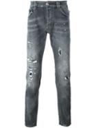 Philipp Plein 'positano' Jeans, Men's, Size: 33, Grey, Cotton/spandex/elastane