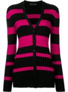 Proenza Schouler - V-neck Cardigan - Women - Silk/viscose/cashmere/wool - S, Black, Silk/viscose/cashmere/wool