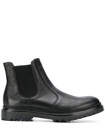 Leqarant Textured Boots - Black