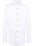 Barba Button Front Classic Shirt - White