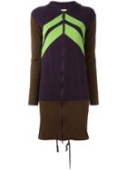 Jean Paul Gaultier Vintage Colour Block Hooded Jacket - Brown