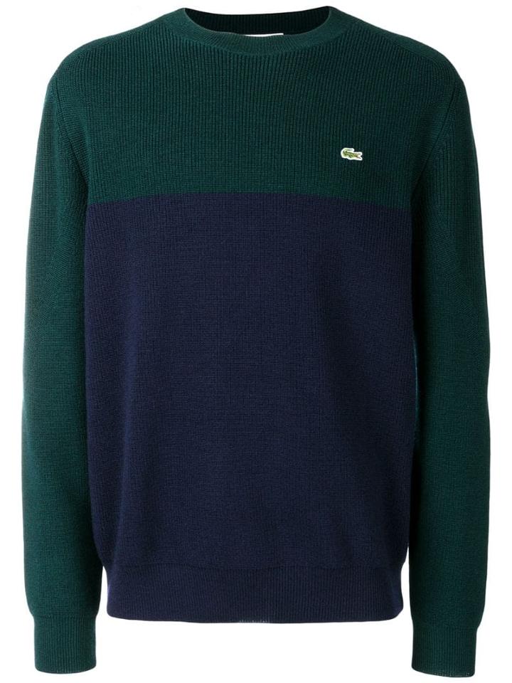 Lacoste Embroidered Logo Jumper - Green