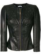 Versace Collection Embossed Jacket - Black
