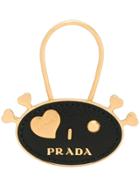 Prada I Heart Prada Bag Charm - Black