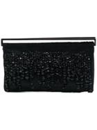 Gucci Vintage Beaded Clutch - Black