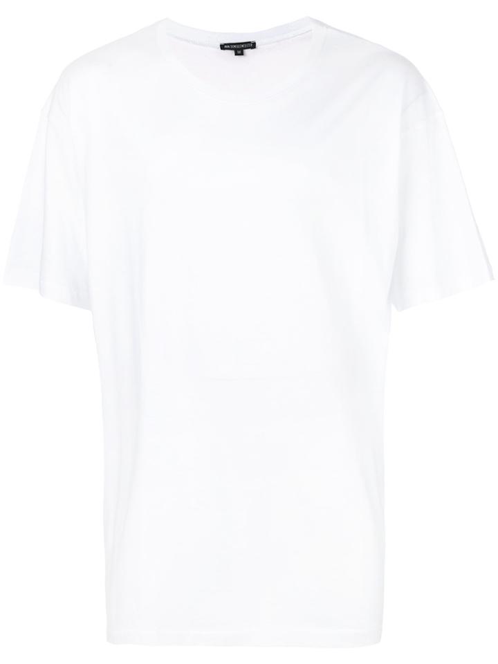 Ann Demeulemeester Blanche Plain T-shirt - White