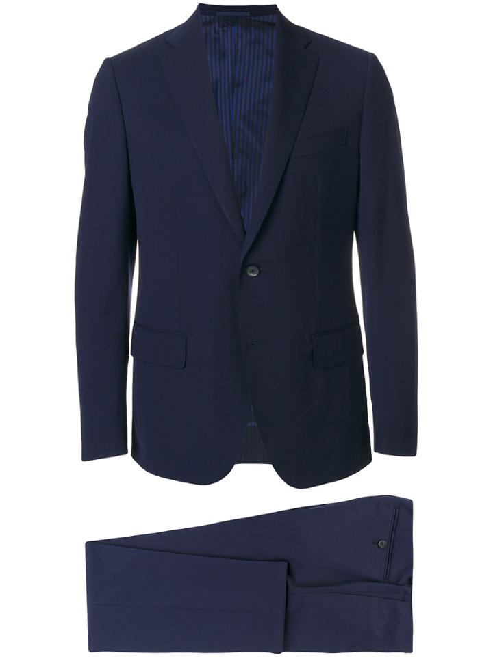 Caruso Two Piece Suit - Blue