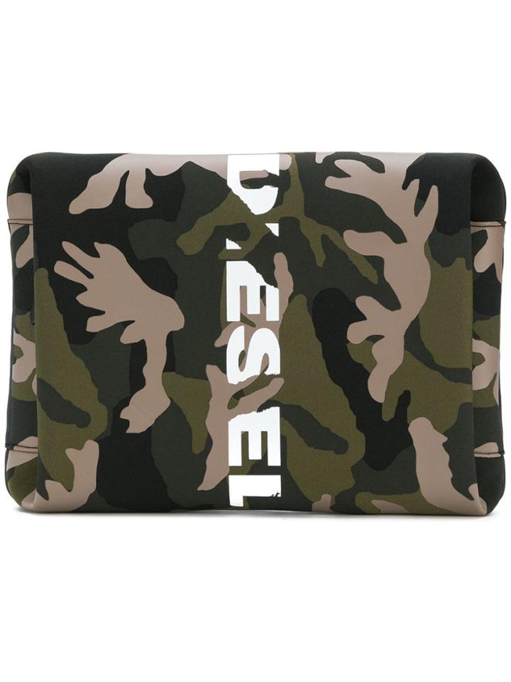 Diesel Camouflage Clutch - Green
