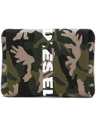Diesel Camouflage Clutch - Green
