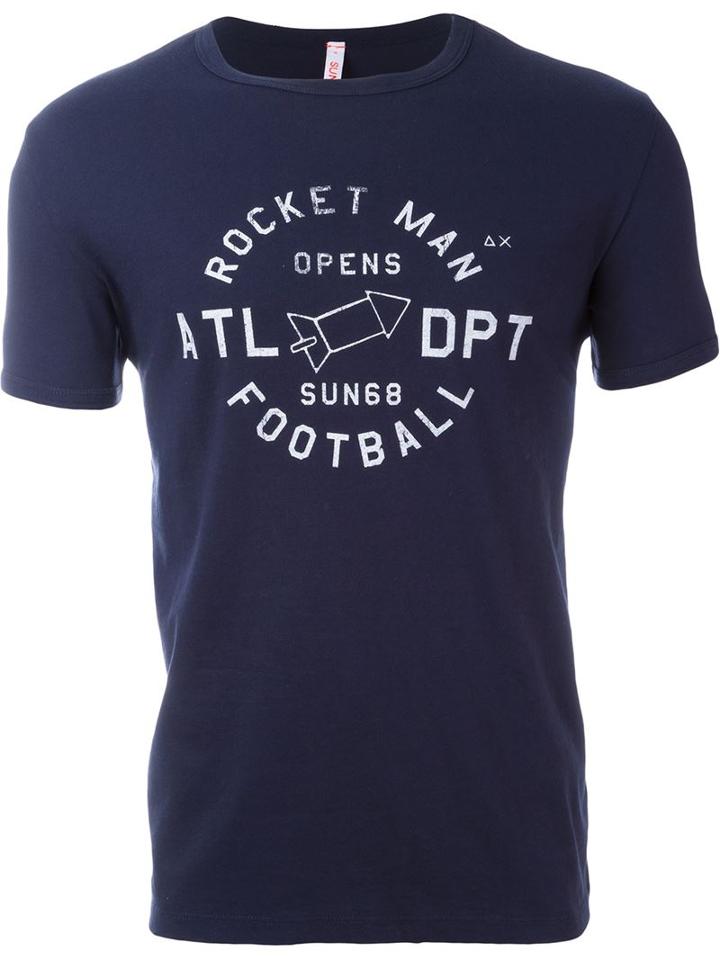 Sun 68 Slim Fit T-shirt