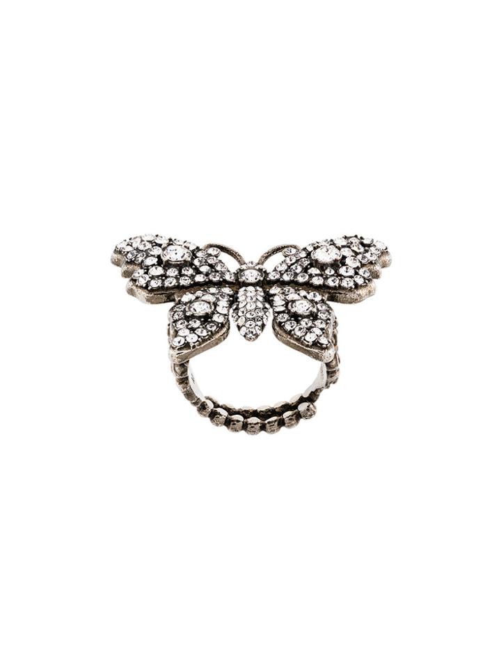 Gucci Butterfly Ring - Metallic
