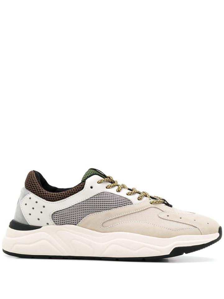 Brimarts Panelled Low-top Sneakers - Neutrals