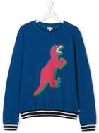 Paul Smith Junior Teen Dino Print Sweatshirt - Blue