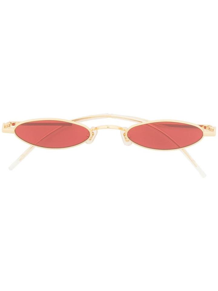 Gentle Monster Vector 03(red) - Gold