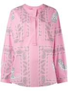 Natasha Zinko Printed Shirt Top - Pink