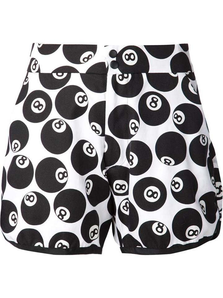 Jeremy Scott '8 Ball' Jogging Shorts