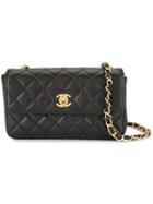 Chanel Vintage Cc Mini Chain Bag - Black