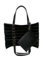 Y/project Accordion Shoulder Bag - Black