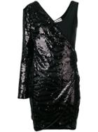 Each X Other Asymmetric Sequin Dress - Black