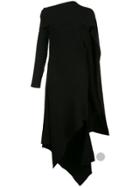 Monse Draped Detail Knitted Dress - Black