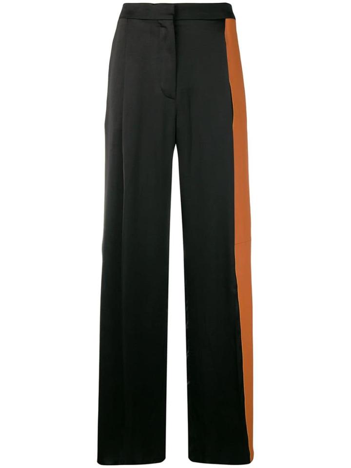 Loewe Side Panel Wide Trousers - Black