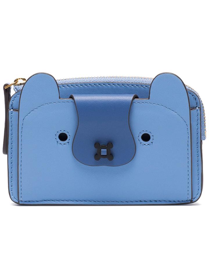 Anya Hindmarch Blue Husky Coin Purse