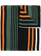 Sonia Rykiel Striped Scarf - Black