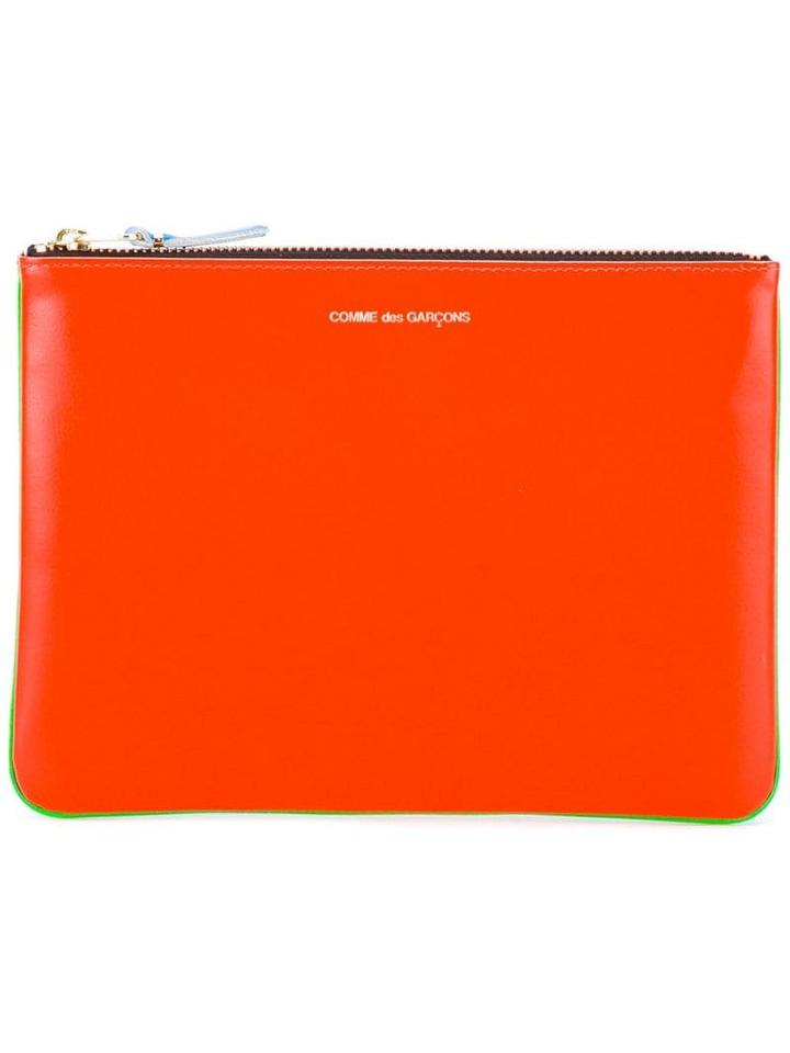 Comme Des Garçons Wallet Super Fluo Classic Wallet - Orange