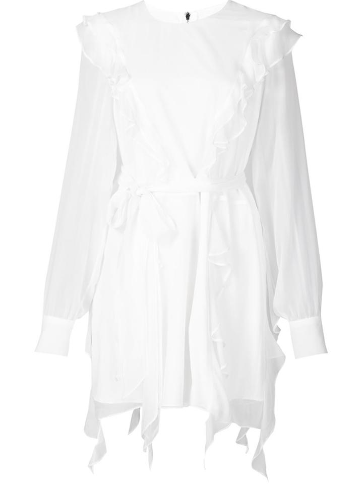 Thomas Wylde 'love' Dress, Women's, Size: Large, White, Silk