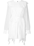 Thomas Wylde 'love' Dress, Women's, Size: Large, White, Silk