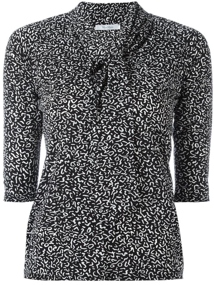 Max Mara Valda Blouse, Size: Large, Black, Polyamide/spandex/elastane