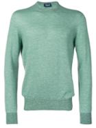 Drumohr Melange Knit Sweater - Green
