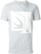 Mcq Alexander Mcqueen 2 Swallows Print T-shirt