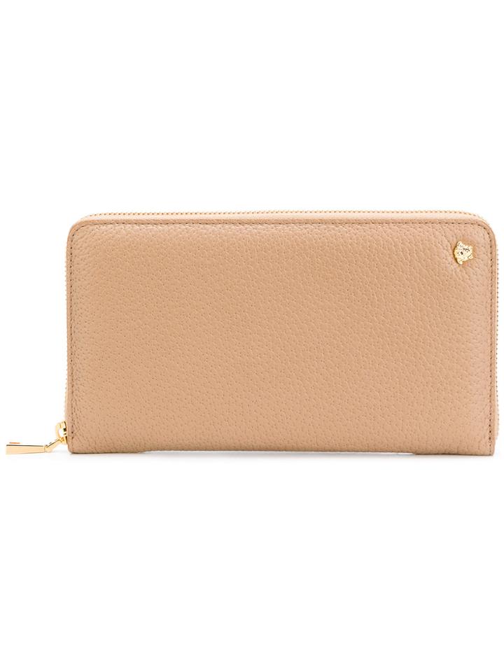 Versace Medusa Long Wallet - Nude & Neutrals