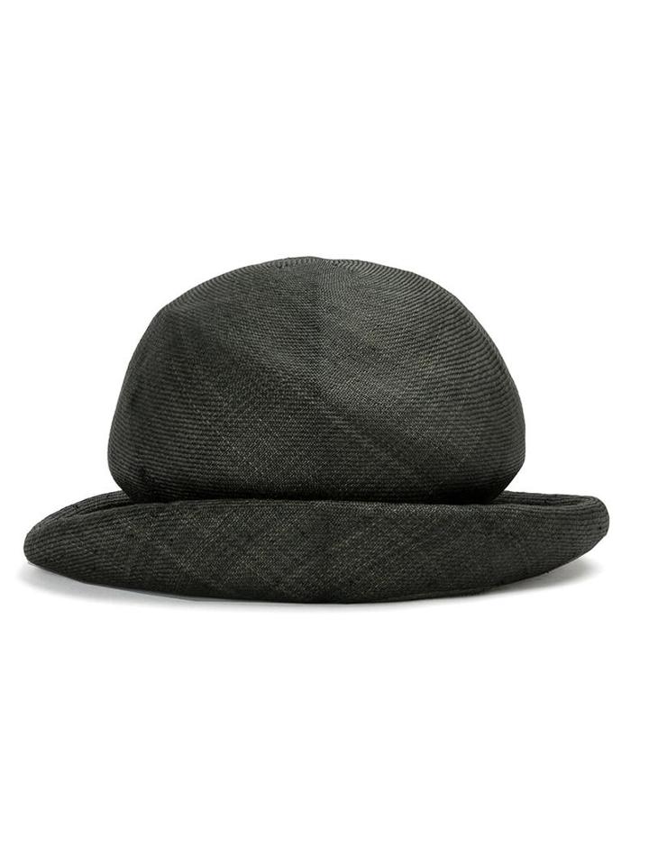 Horisaki Design & Handel - Messenger Cap - Men - Straw - One Size, Green, Straw