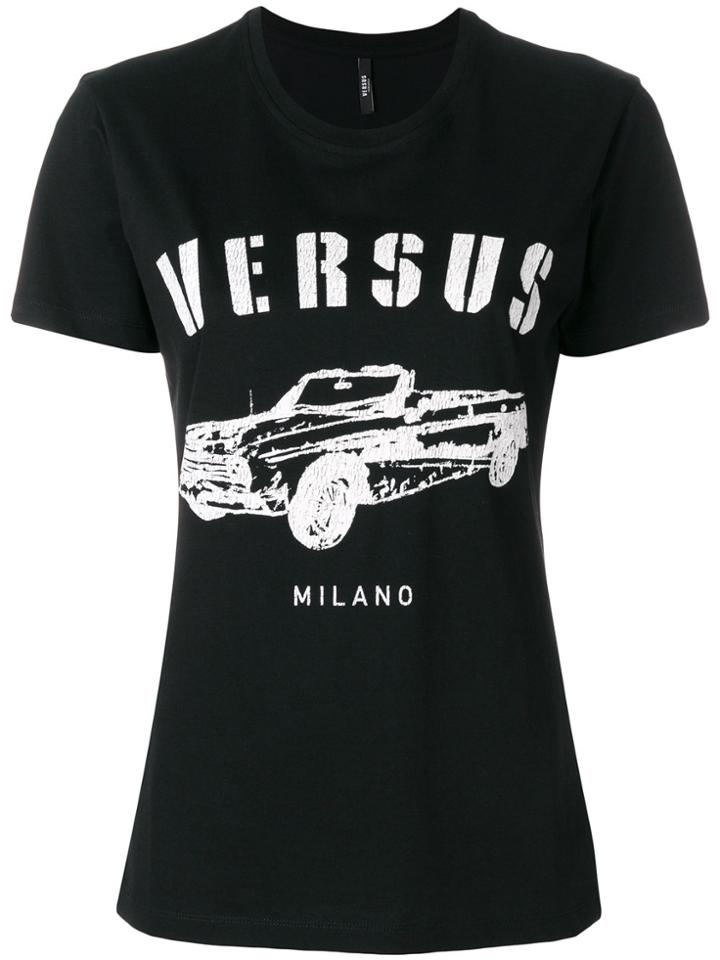 Versus Car Print T-shirt - Black