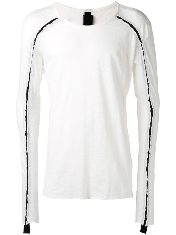 Thom Krom Contrast Detail T-shirt - White