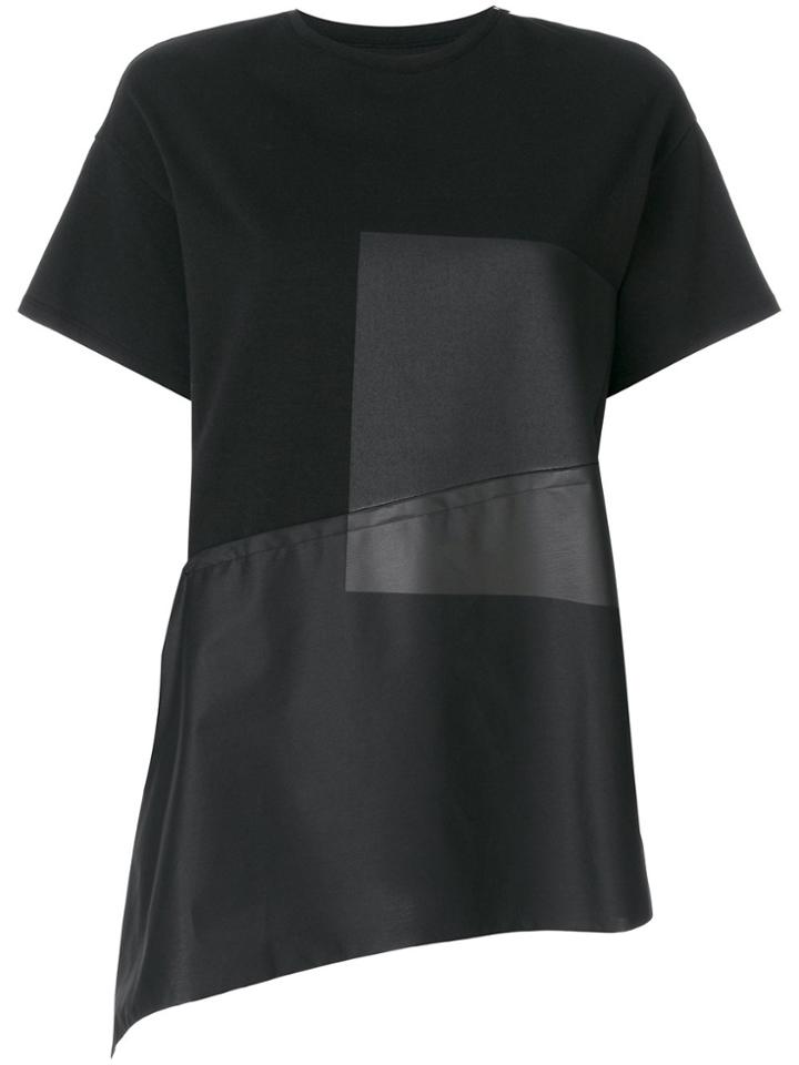 Demoo Parkchoonmoo Asymmetric Hem Top - Black